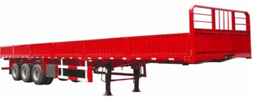 ड्रॉप साइड वॉल के साथ 40 फीट ट्राई-एक्सल सेमी ट्रेलर