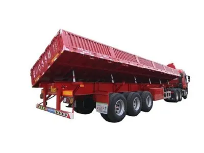 साइड डंप सेमी ट्रेलर